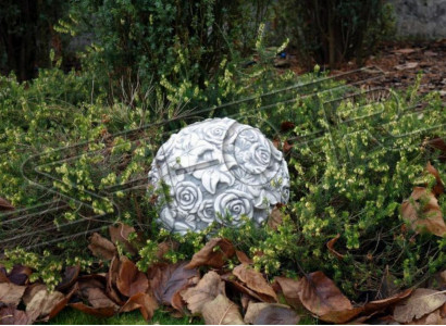 Kugel 25cm Skulptur Design Figur Statue Garten Figuren Statuen